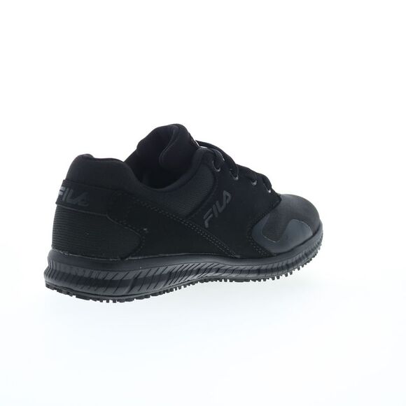 Fila Womens Memory Layers Slip Resistant Water Resistant Black Shoes (NWT) - Picture 7 of 7